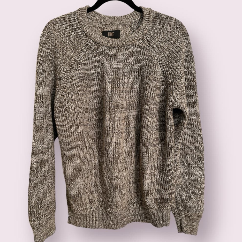 Frye Gray Crewneck Sweater for Men